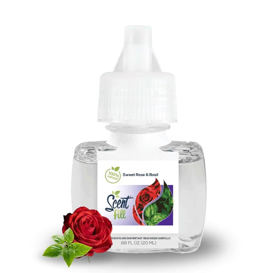 Sweet Rose & Basil Plug In Refill