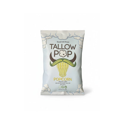 Grass-Fed Beef Tallow Popcorn - Sea Salt