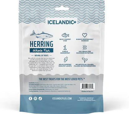 Herring Whole Fish Treats for Cats