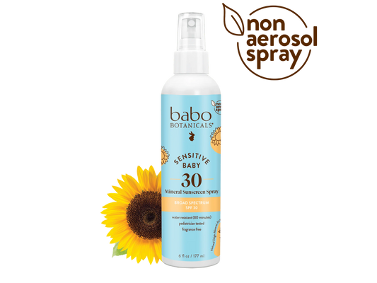 Baby Skin Mineral Sunscreen Pump Spray - SPF 30