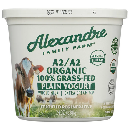 Grass-Fed Full Fat Yogurt - Plain