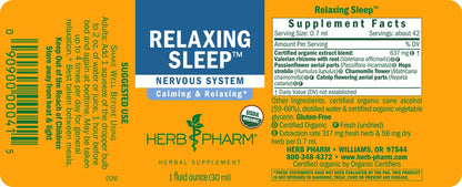 Relaxing Sleep Tonic
