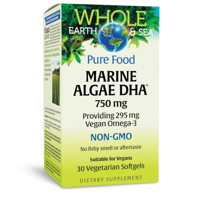 Whole Earth and Sea Marine DHA Vegan Omega-3 300mg