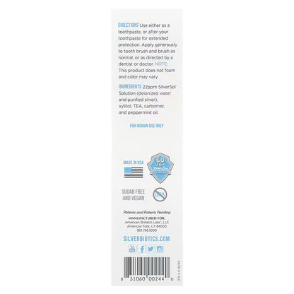 American Biotech SliverSol Nano-silver Tooth Gel