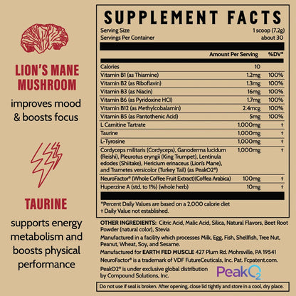Stammpede Stim-Free Pre-Workout Sour Cherry