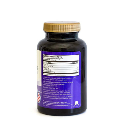 Fermented Cod Liver Oil & Concentrated Butter Oil Blend