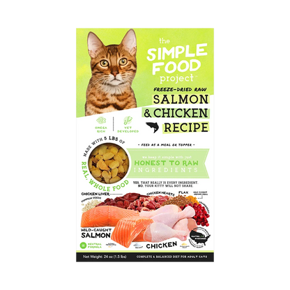 Salmon & Chicken Cat Food