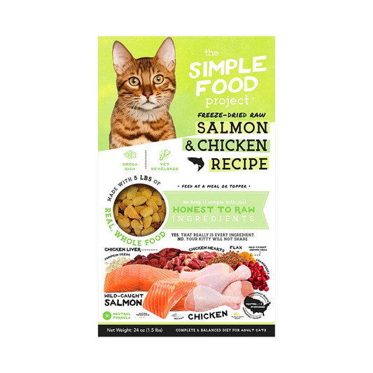 Salmon & Chicken Cat Food