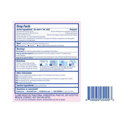 Camilia Teething Relief Liquid Doses