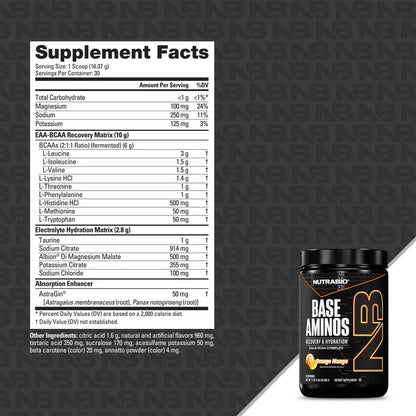 Base Aminos - Orange Mango