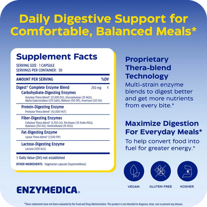 Digest Complete Essential Enzyme Formula