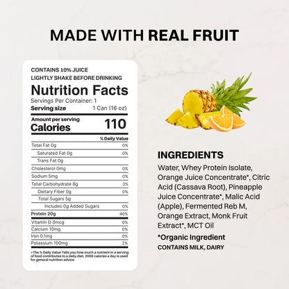 Clear Protein - Orange Pineapple