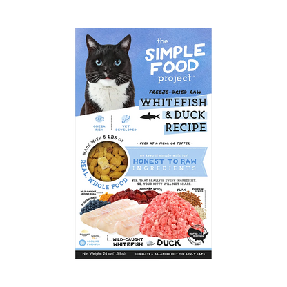 Whitefish & Duck Recipe for Cats