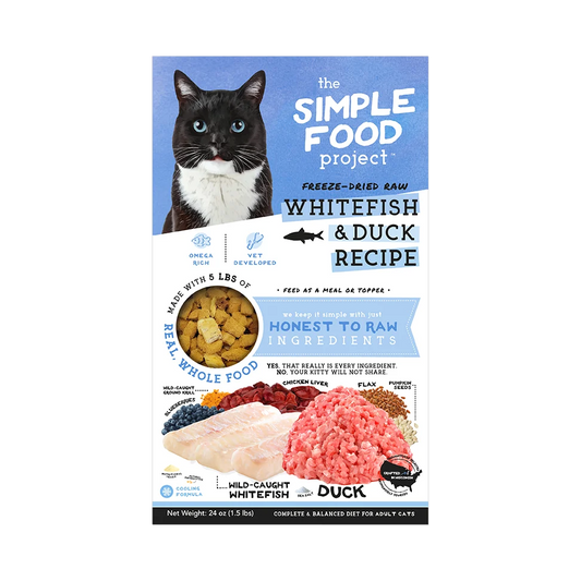 Whitefish & Duck Recipe for Cats