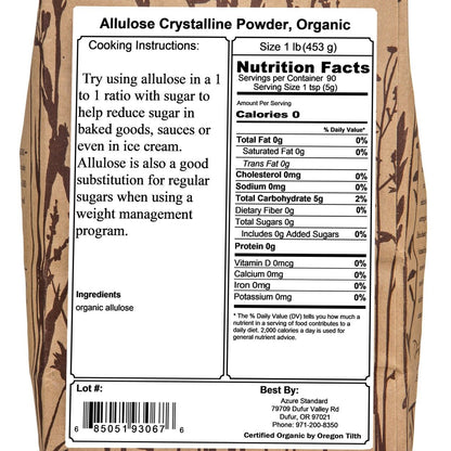 Allulose Crystalline Powder