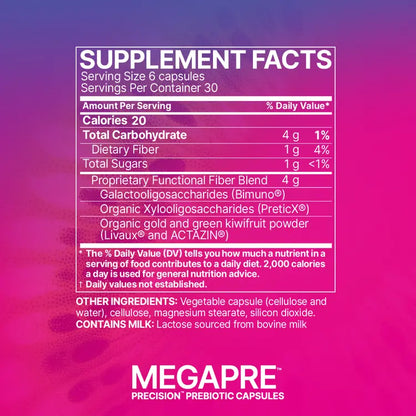 MegaPre Precision PreBiotic Dairy Free