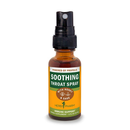 Soothing Throat Spray with Honey & Sage