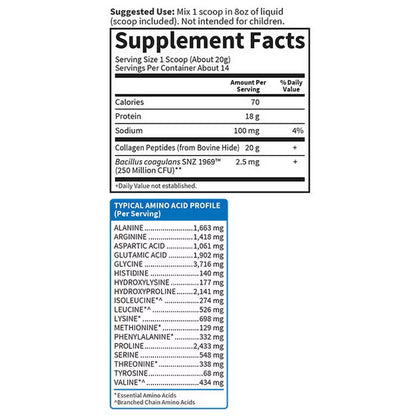 Collagen Peptides - Unflavored