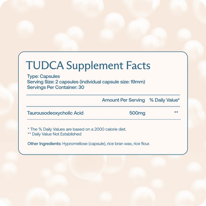 TUDCA: Liver Health Supplement