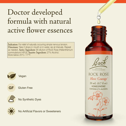 Bach Flower Remedies- Rock Rose