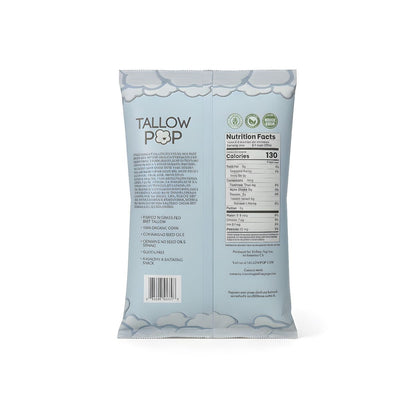 Grass-Fed Beef Tallow Popcorn - Sea Salt