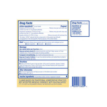 SinusCalm Meltaway Tablets
