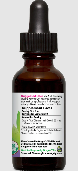 "True" Cinnamon (Ceylon) - 1:3 extract
