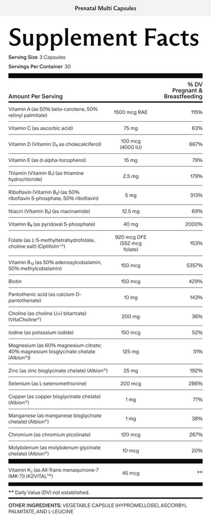 Prenatal Multivitamin